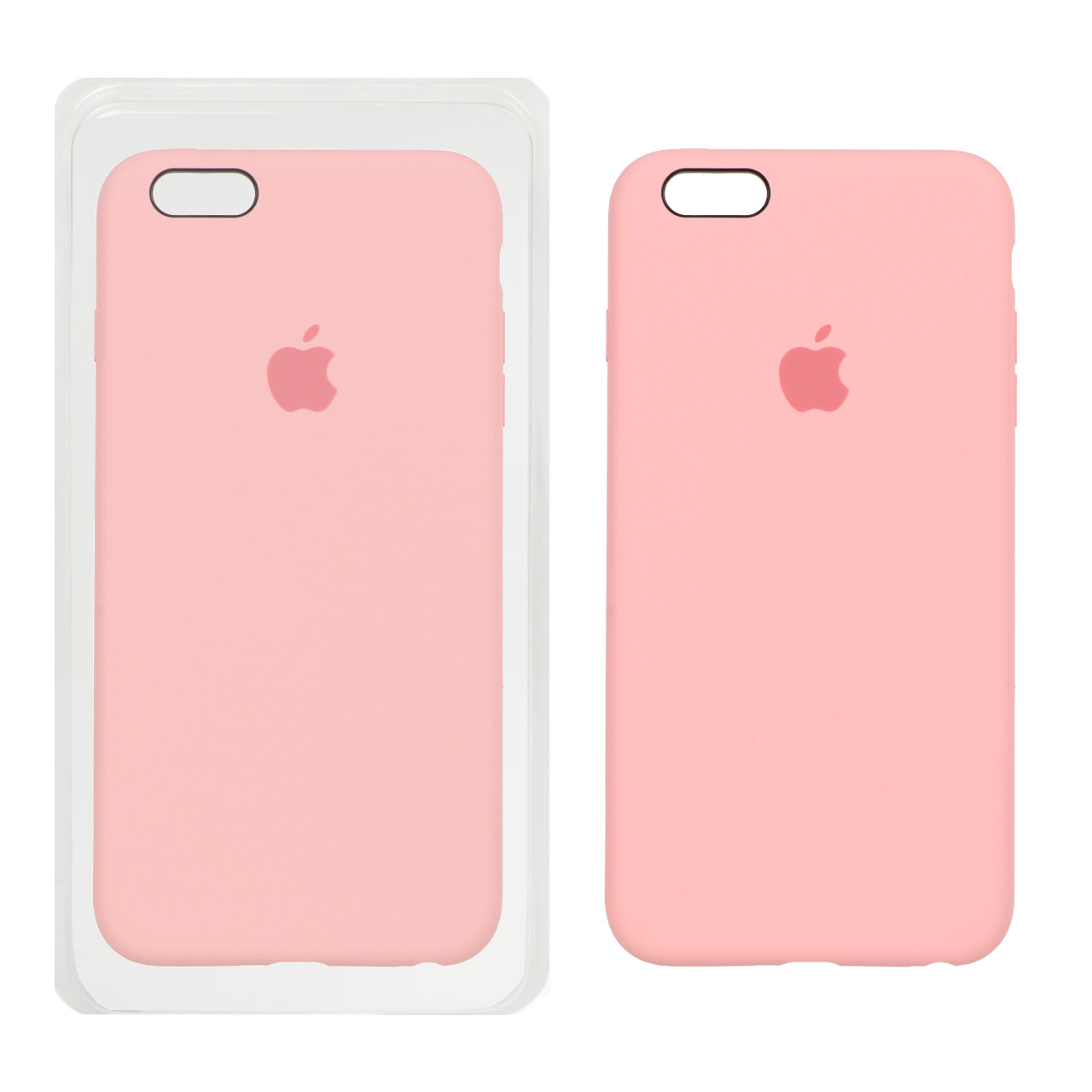 قاب سیلیکونی پاک کنی اورجینال Apple iPhone 6 Plus / iPhone 6s Plus - صورتی کد 4 (پک اصلی)